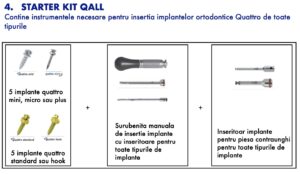 oferta quattro qmini Starter kit Quattro Qall