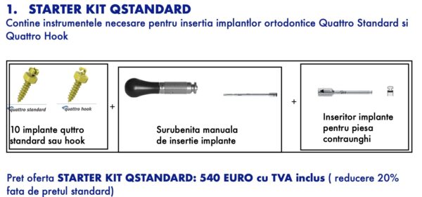 Starter kit Quattro QStandard